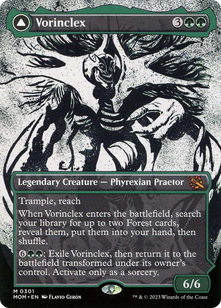 Vorinclex (Showcase) (MOM-301) - March of the Machine: (Showcase) (Borderless)-1