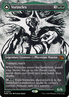 Vorinclex (Showcase) (MOM-301) - March of the Machine: (Showcase) (Borderless) Foil-1