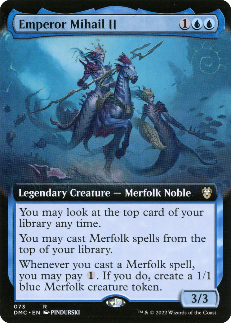 Emperor Mihail II (Extended Art) [Dominaria United Commander]-1