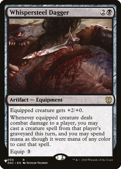 Whispersteel Dagger [The List]-1
