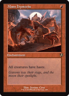 Mass Hysteria (Retro Frame) [Innistrad Remastered]-1
