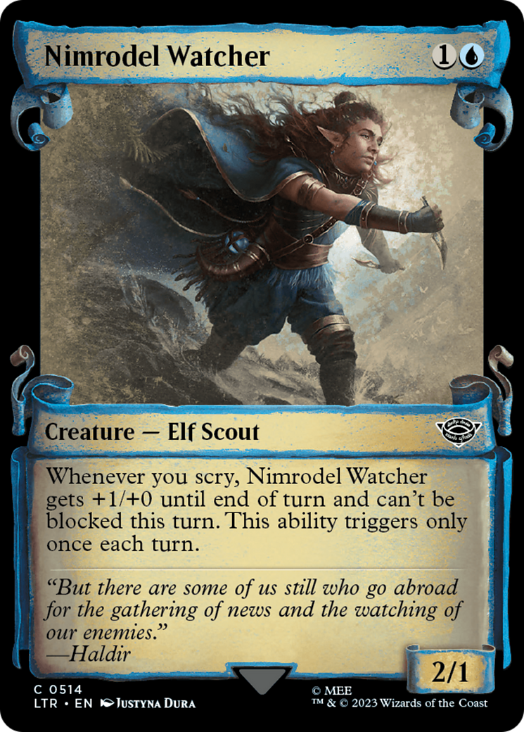 Nimrodel Watcher [The Lord of the Rings: Tales of Middle-Earth Showcase Scrolls]-1
