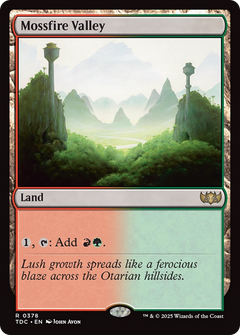 Mossfire Valley [Tarkir: Dragonstorm Commander]-1