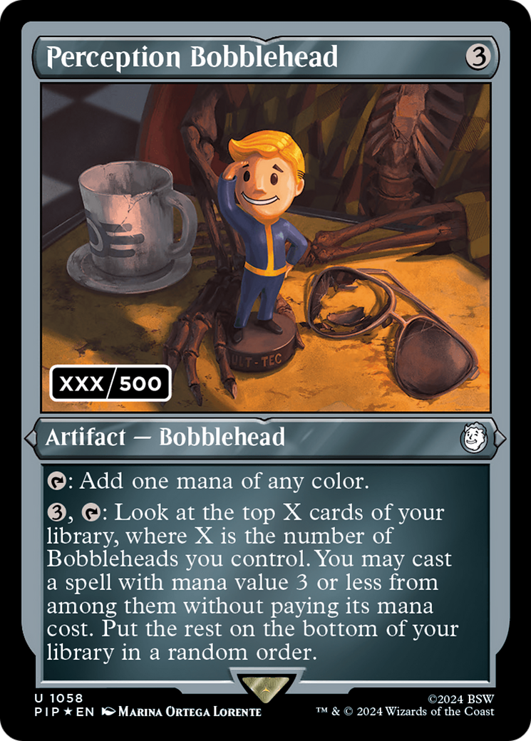 Perception Bobblehead (Serial Numbered) [Fallout]-1