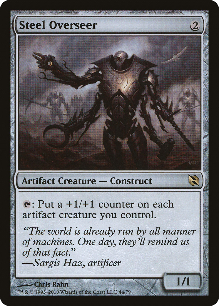 Steel Overseer [Duel Decks: Elspeth vs. Tezzeret]-1