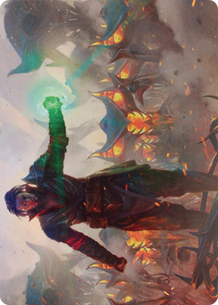 Mishra, Eminent One // Mishra, Eminent One (ABRO-054) - The Brothers' War Art Series (Borderless) Foil-1