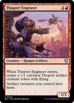 Thopter Engineer [Bloomburrow Commander]-1