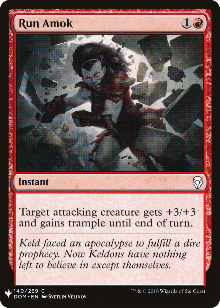 Run Amok [Mystery Booster]-1