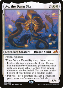 Ao, the Dawn Sky (Promo Pack) [Kamigawa: Neon Dynasty Promos]-1