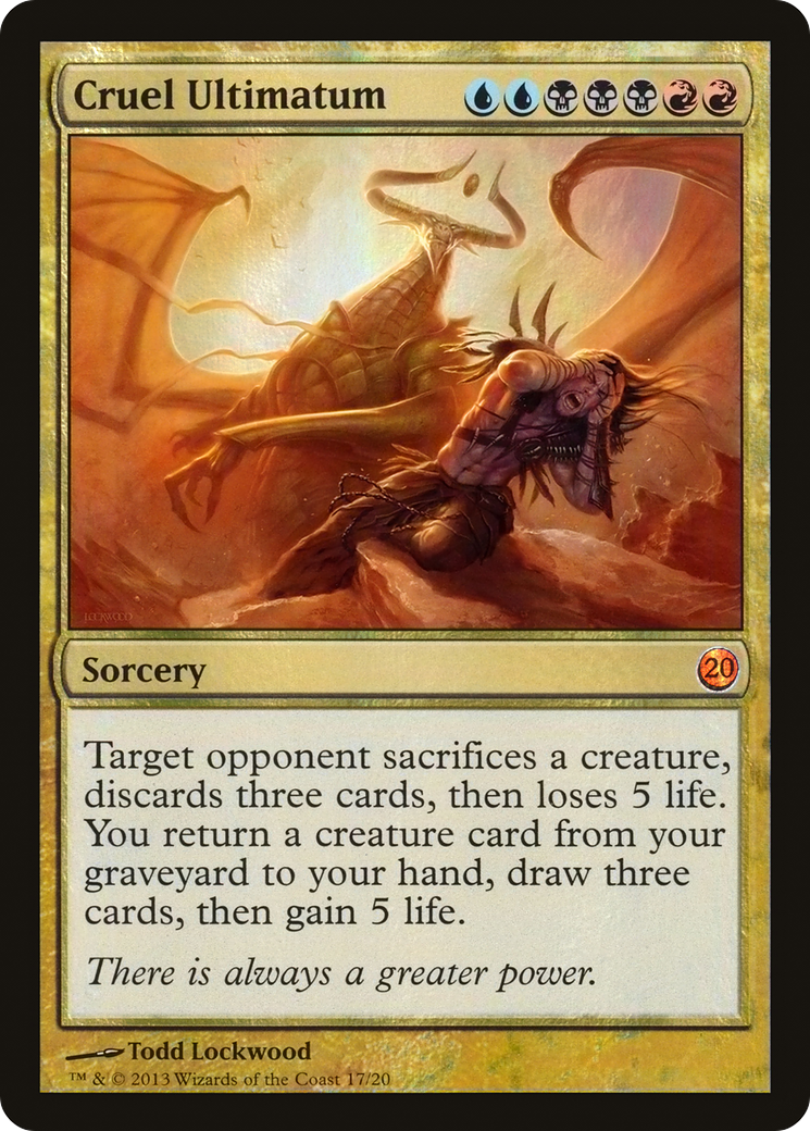 Cruel Ultimatum [From the Vault: Twenty]-1