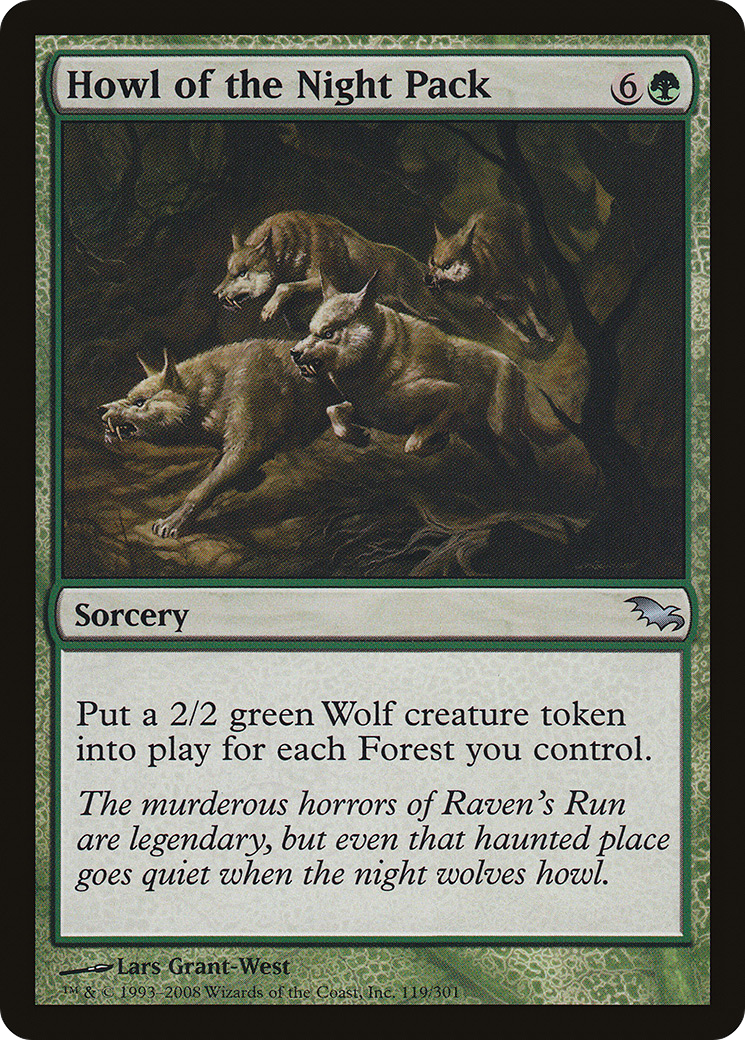 Howl of the Night Pack [Shadowmoor]-1