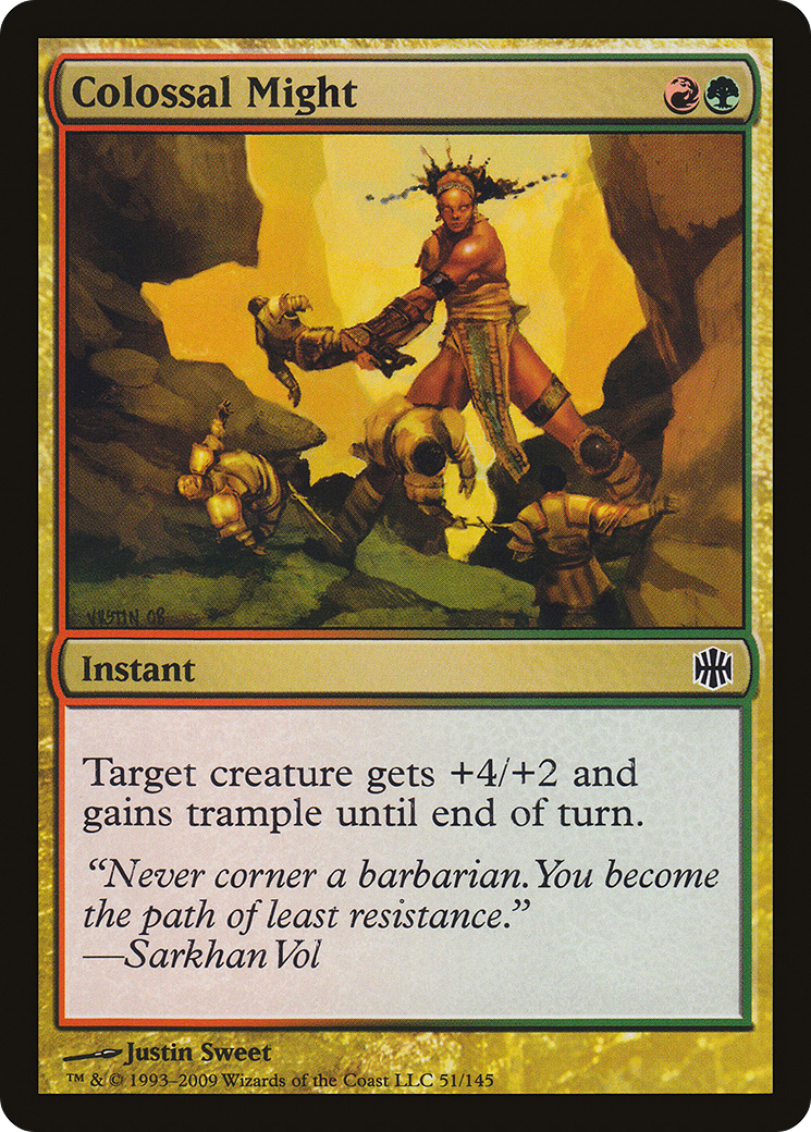 Colossal Might [Alara Reborn]-1