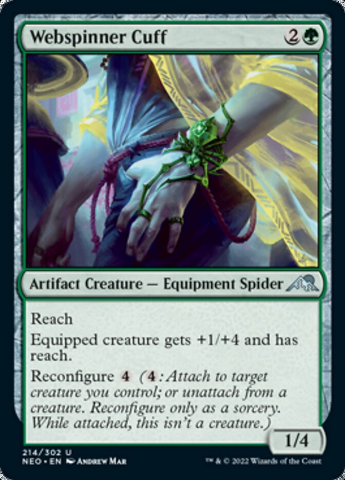Webspinner Cuff [Kamigawa: Neon Dynasty]-1