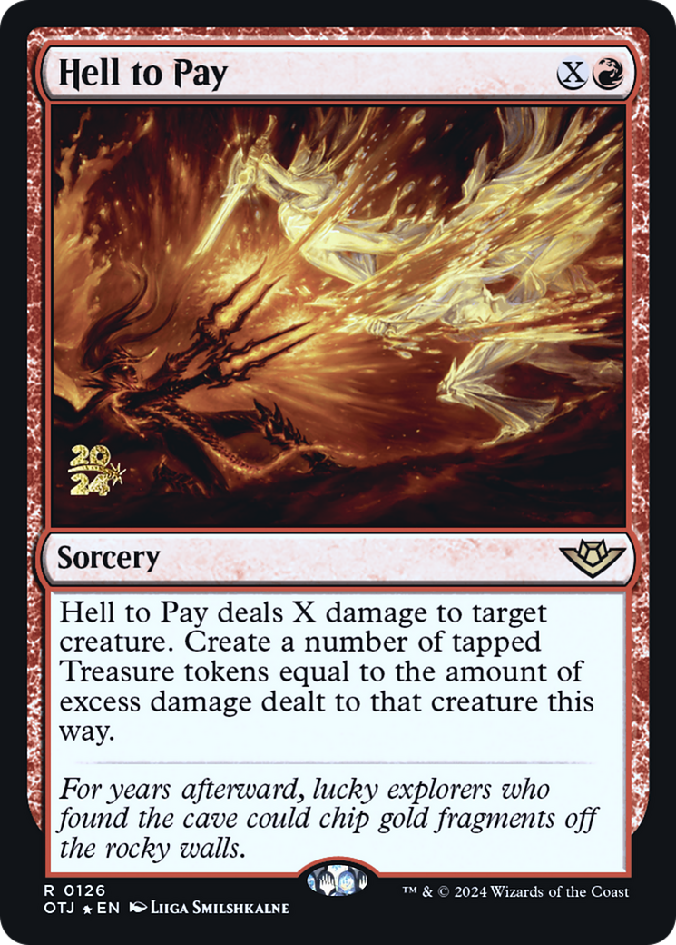 Hell to Pay [Outlaws of Thunder Junction Prerelease Promos]-1