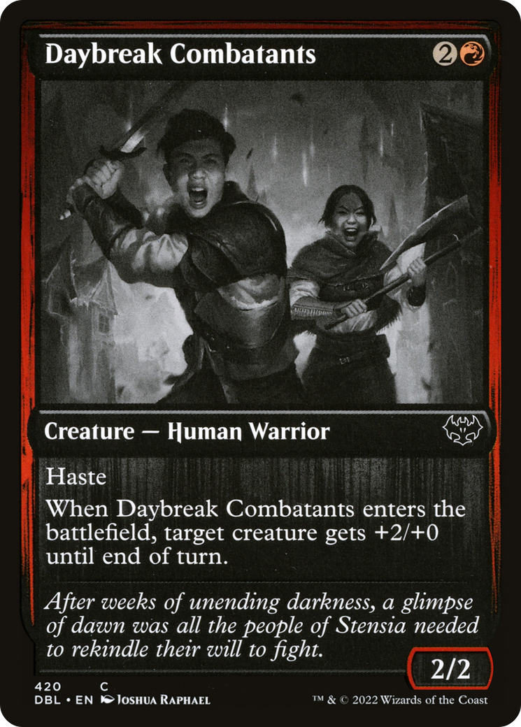 Daybreak Combatants [Innistrad: Double Feature]-1