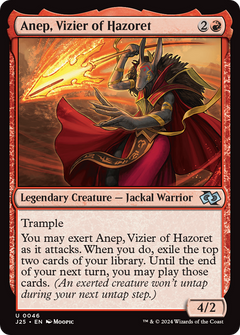 Anep, Vizier of Hazoret (Anime) [Foundations Jumpstart]-1