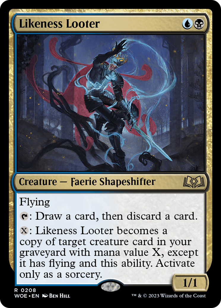 Likeness Looter [Wilds of Eldraine]-1