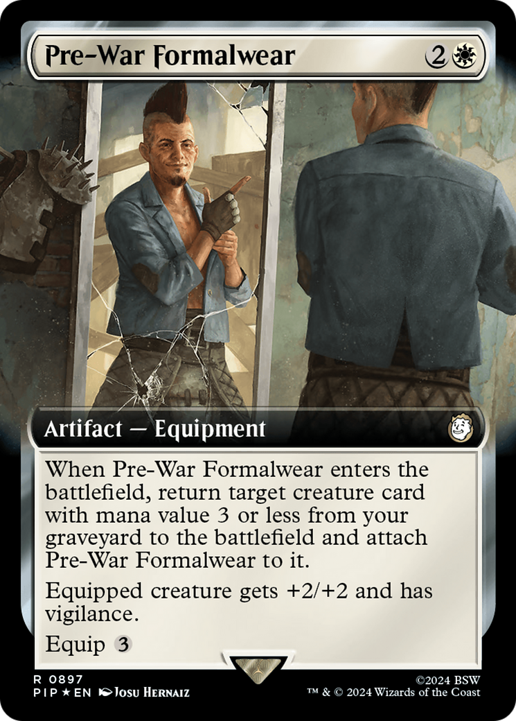 Pre-War Formalwear (Extended Art) (Surge Foil) [Fallout]-1