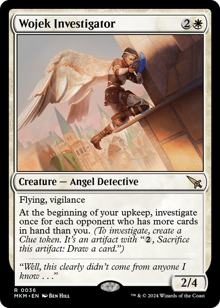 Wojek Investigator (a) (MKM-036) - Murders at Karlov Manor Foil-1