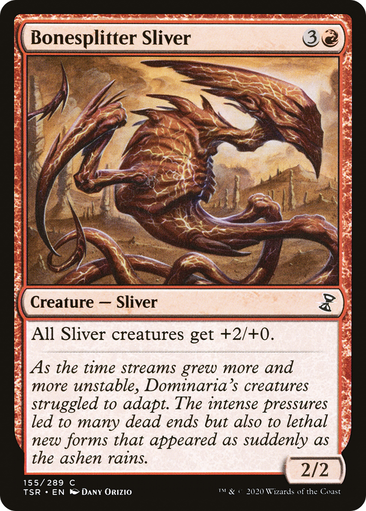 Bonesplitter Sliver [Time Spiral Remastered]