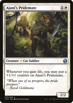 Ajani's Pridemate [Iconic Masters]-1