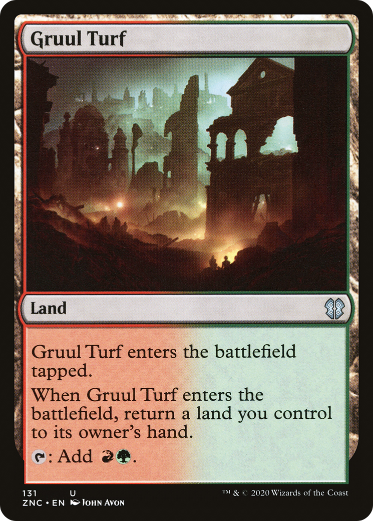 Gruul Turf [Zendikar Rising Commander]-1