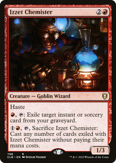 Izzet Chemister [Commander Legends: Battle for Baldur's Gate]-1