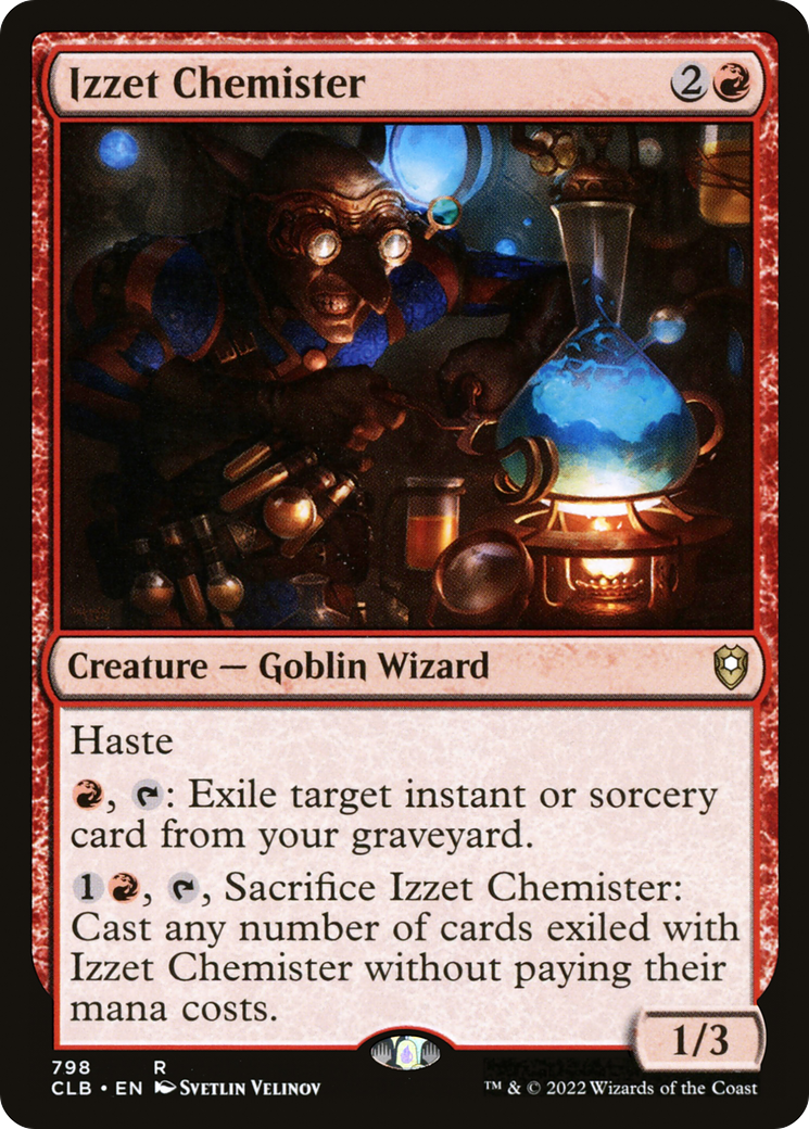 Izzet Chemister [Commander Legends: Battle for Baldur's Gate]-1