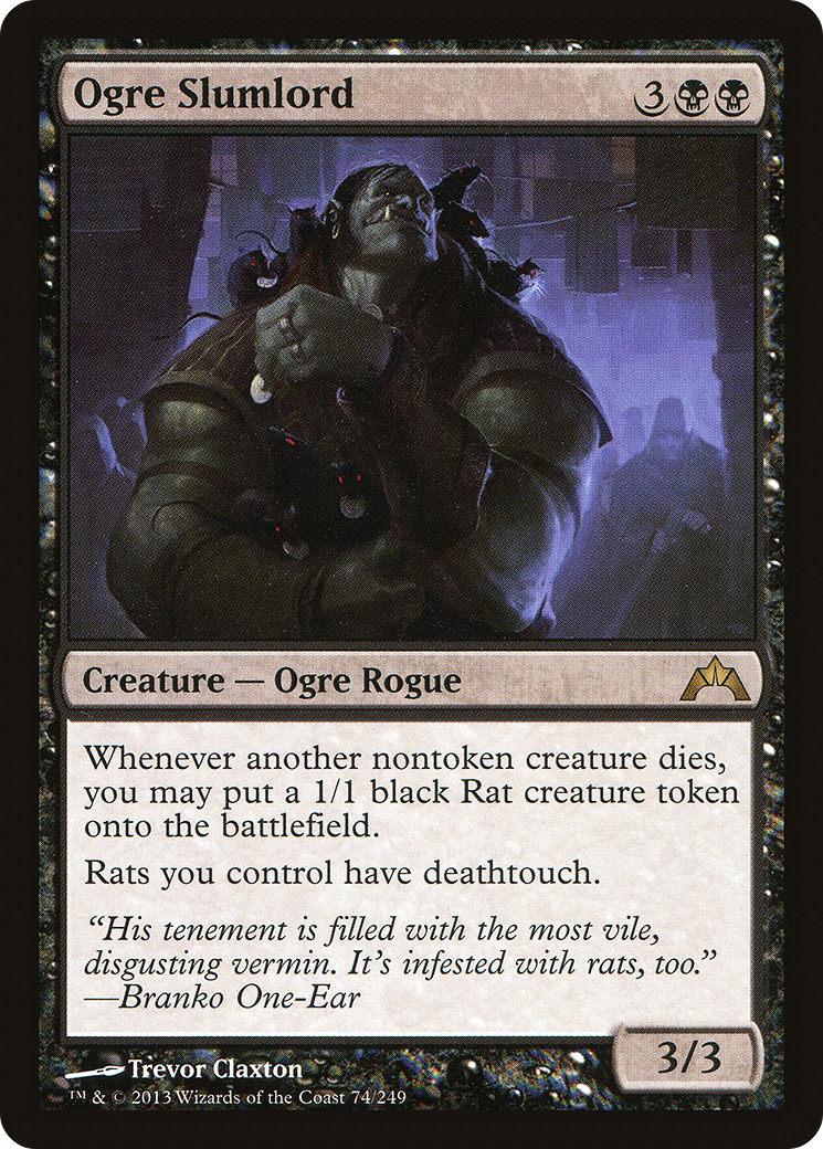 Ogre Slumlord [Gatecrash]-1
