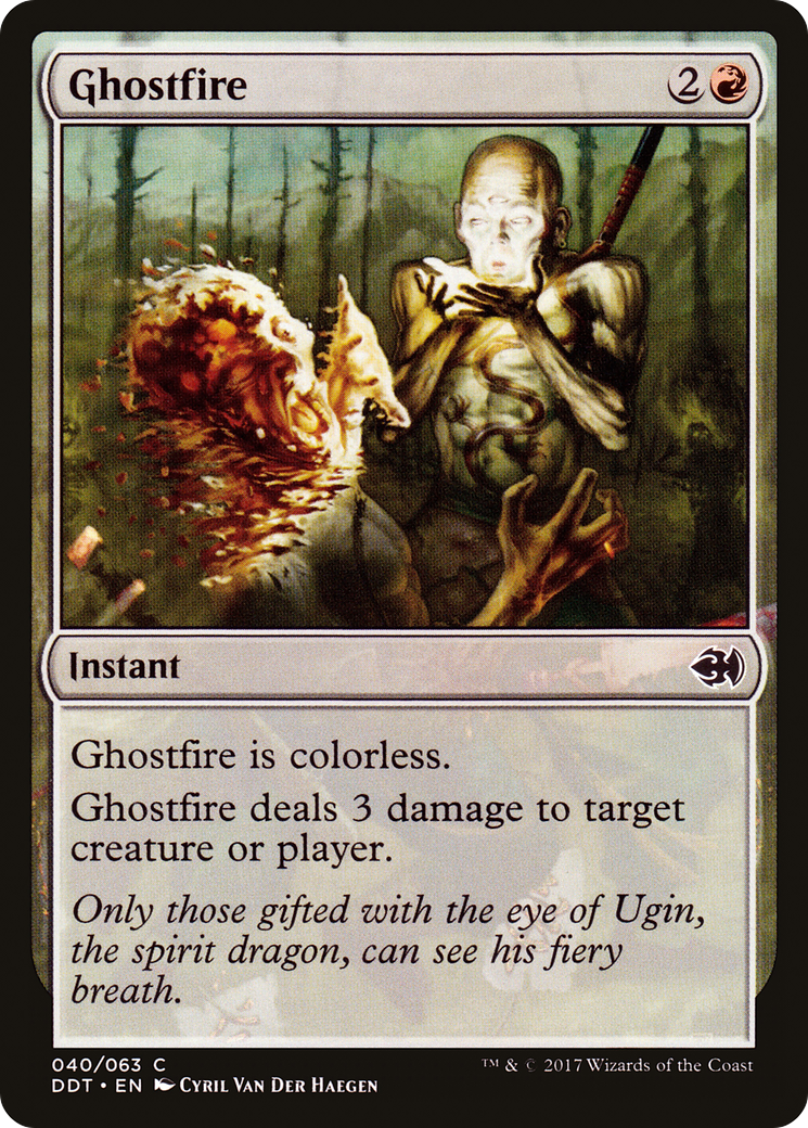 Ghostfire [Duel Decks: Merfolk vs. Goblins]-1