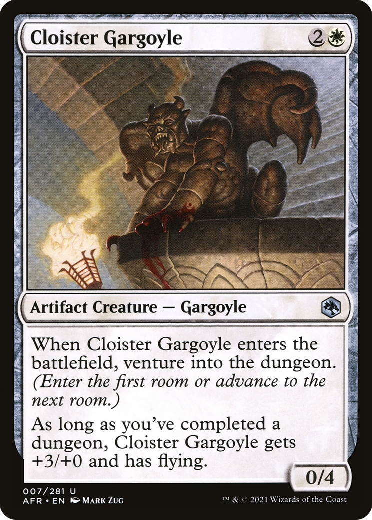 Cloister Gargoyle [Dungeons & Dragons: Adventures in the Forgotten Realms]-1