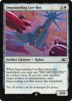 Impounding Lot-Bot (Galaxy Foil) [Unfinity]-1