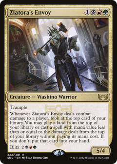 Ziatora's Envoy (PPSNC-232) - Streets of New Capenna Promos Foil-1