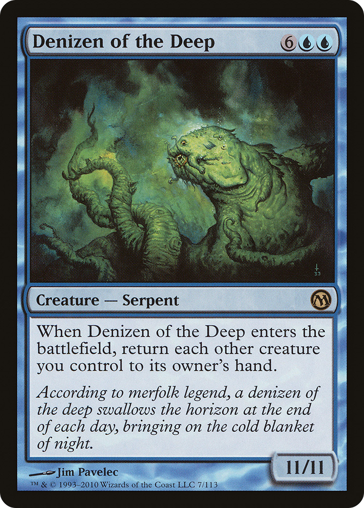 Denizen of the Deep [Duels of the Planeswalkers]-1