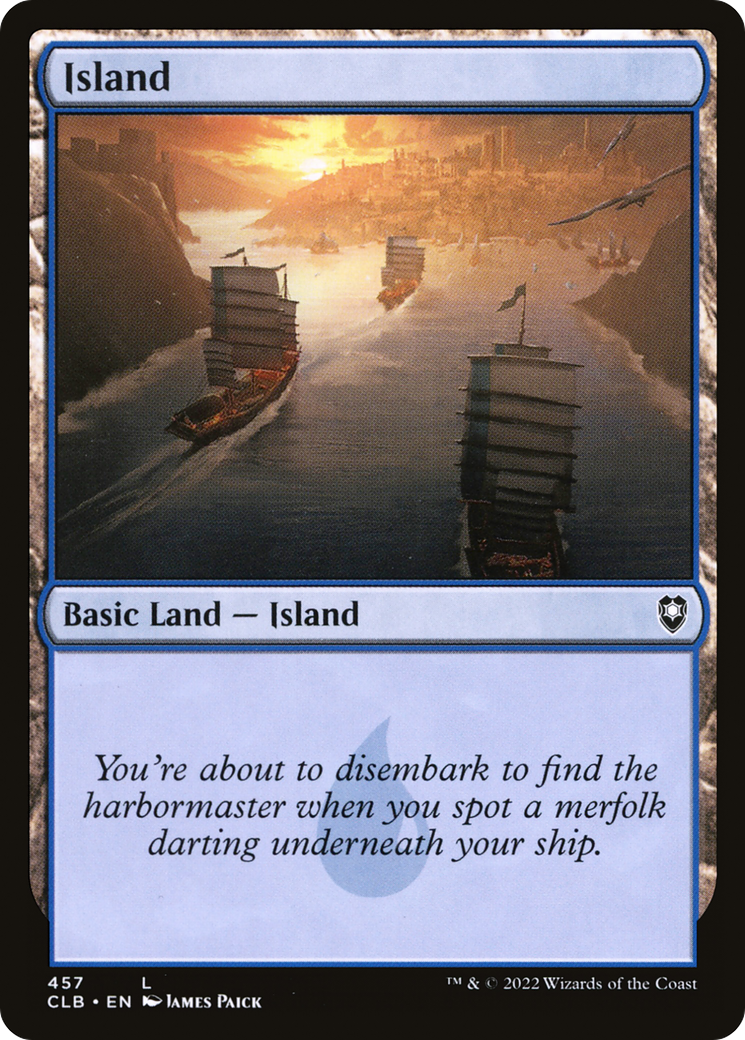 Island (457) [Commander Legends: Battle for Baldur's Gate]-1