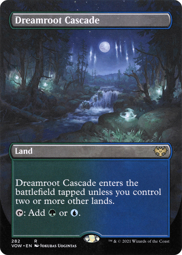 Dreamroot Cascade (Borderless Alternate Art) [Innistrad: Crimson Vow]-1