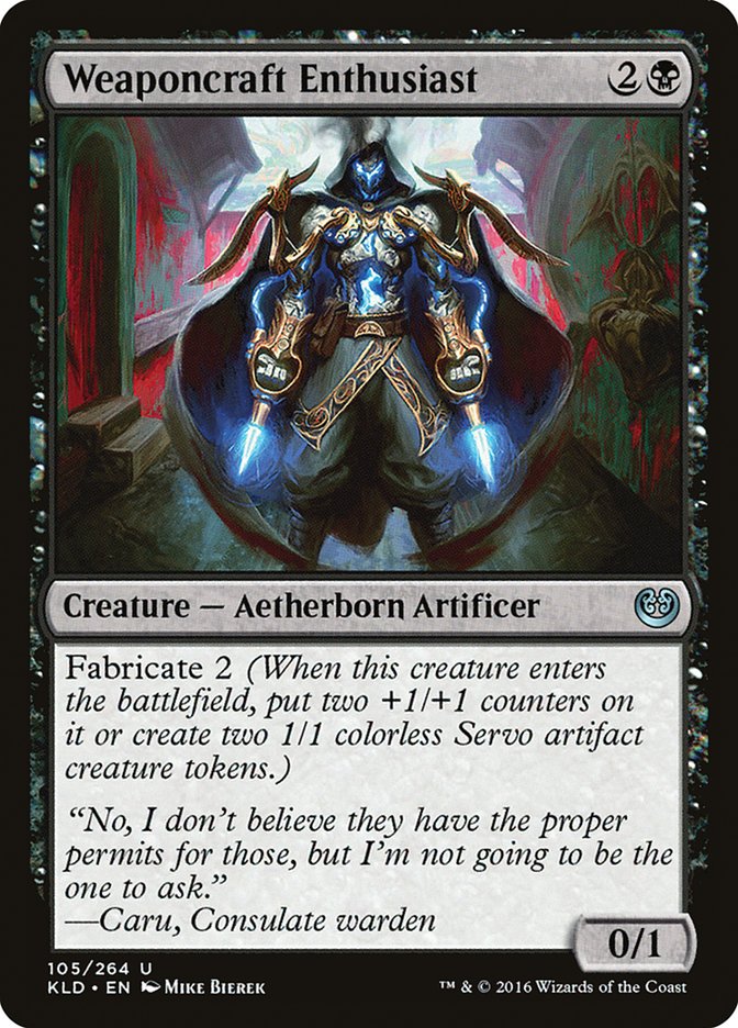 Weaponcraft Enthusiast [Kaladesh]-1