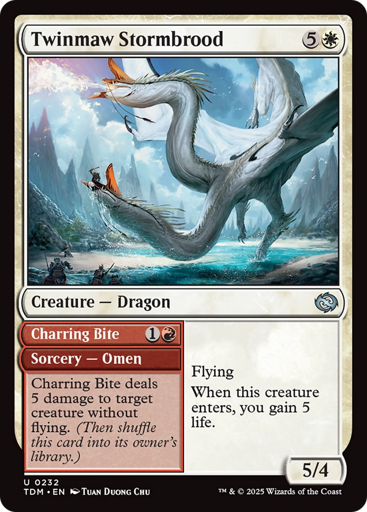 Twinmaw Stormbrood (TDM-232) - Tarkir: Dragonstorm-1