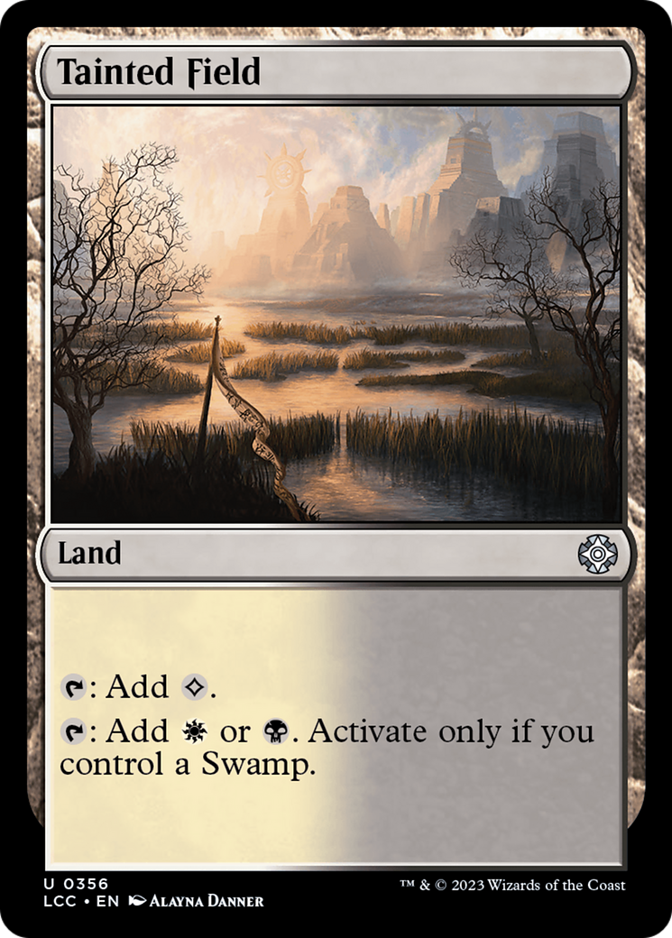 Tainted Field [The Lost Caverns of Ixalan Commander]-1