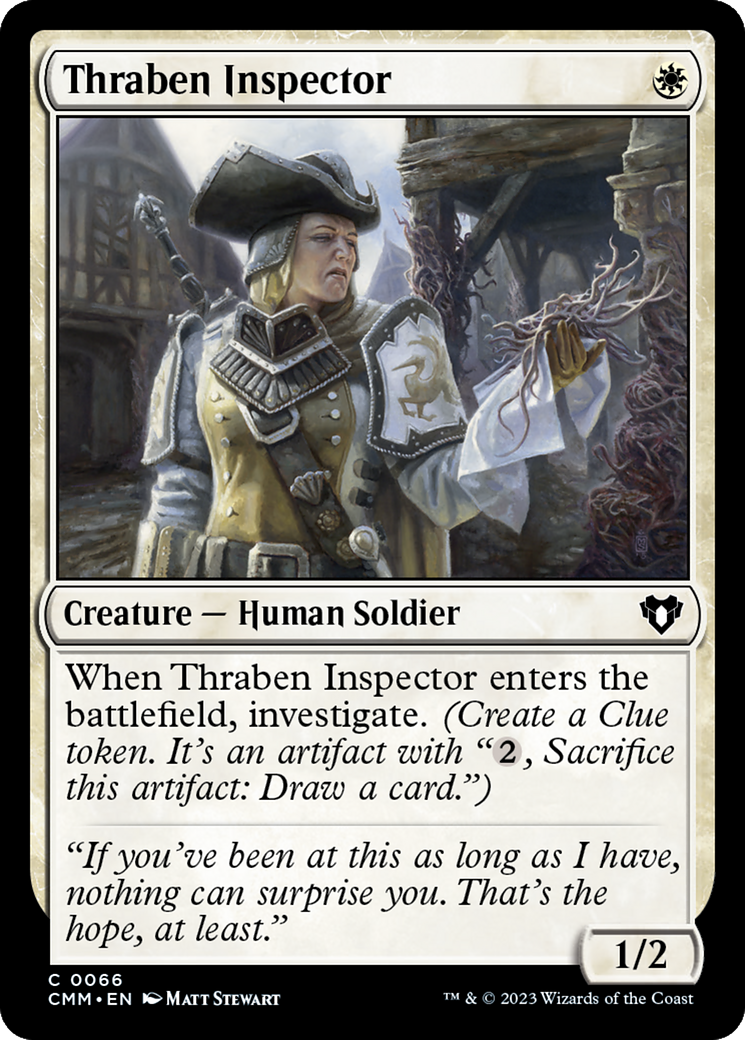 Thraben Inspector [Commander Masters]-1