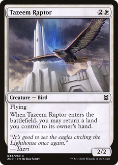 Tazeem Raptor [Zendikar Rising]-1