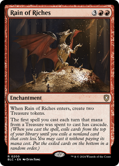 Rain of Riches [Bloomburrow Commander]-1