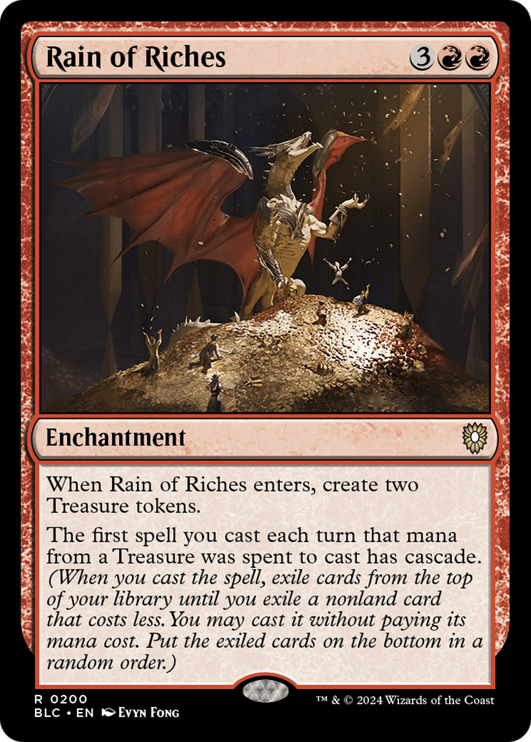 Rain of Riches [Bloomburrow Commander]-1