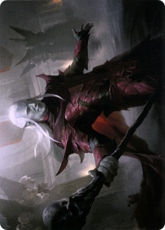 Baeloth Barrityl, Entertainer // Baeloth Barrityl, Entertainer (ACLB-033) - Battle for Baldur's Gate Art Series (Borderless)-1