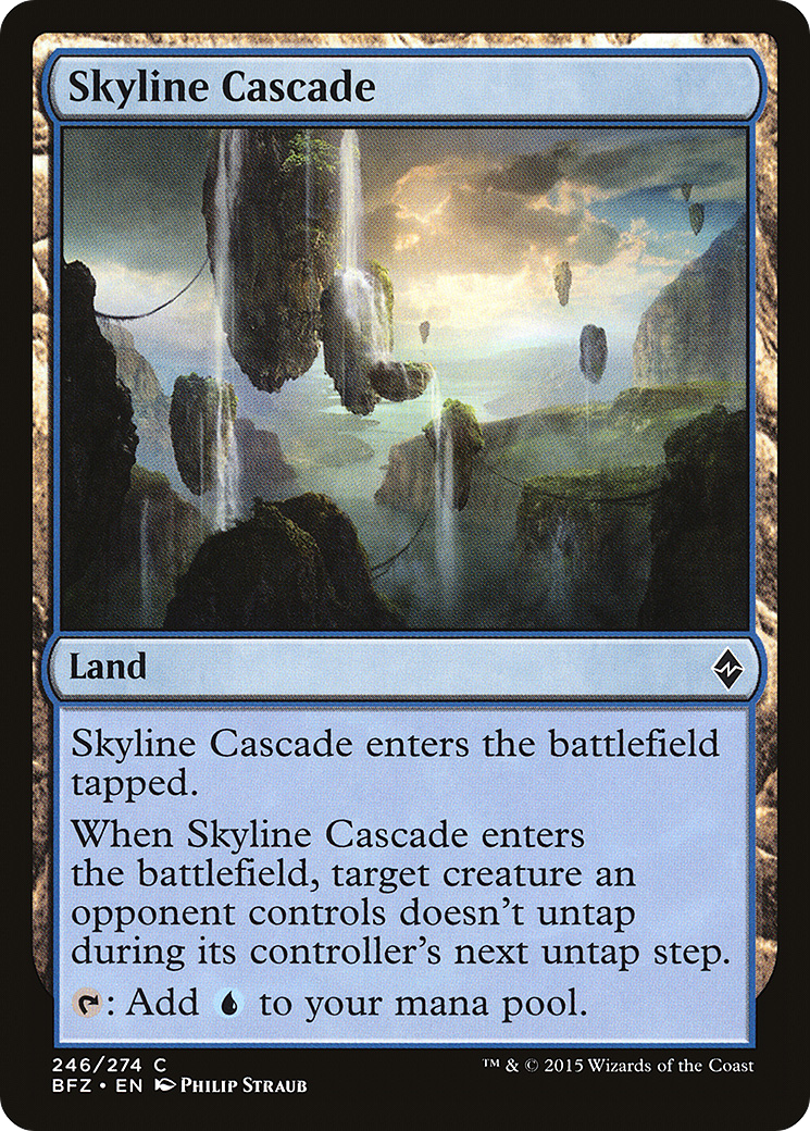 Skyline Cascade [Battle for Zendikar]-1
