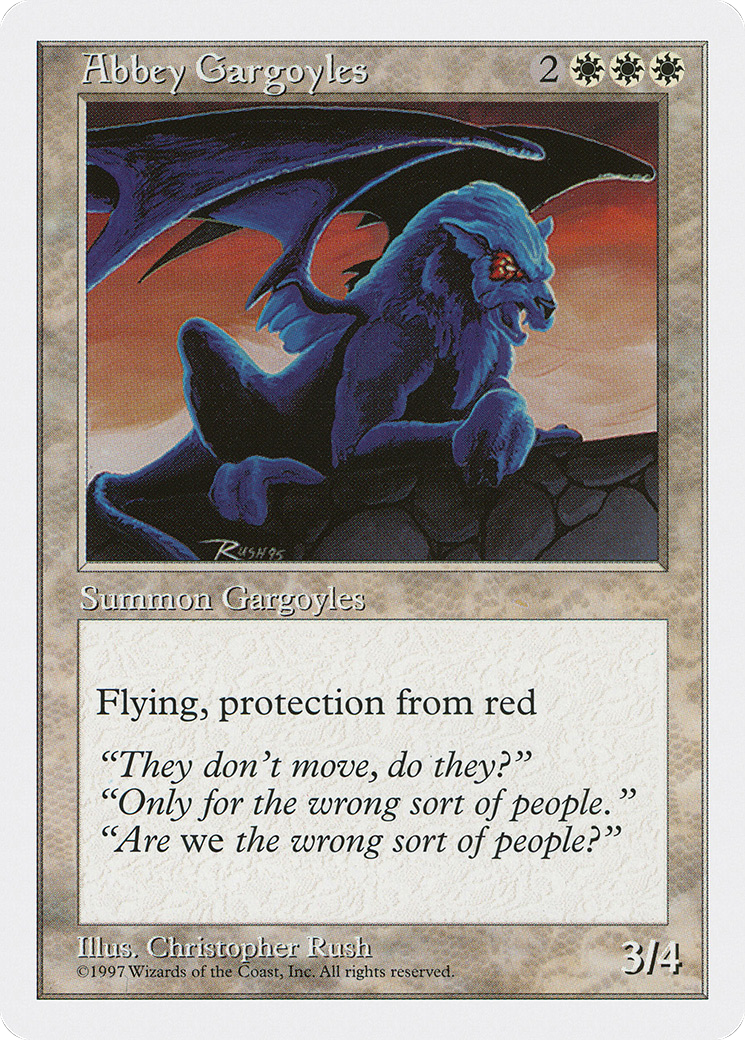 Abbey Gargoyles [Fifth Edition]-1