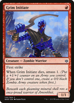 Grim Initiate [War of the Spark]-1
