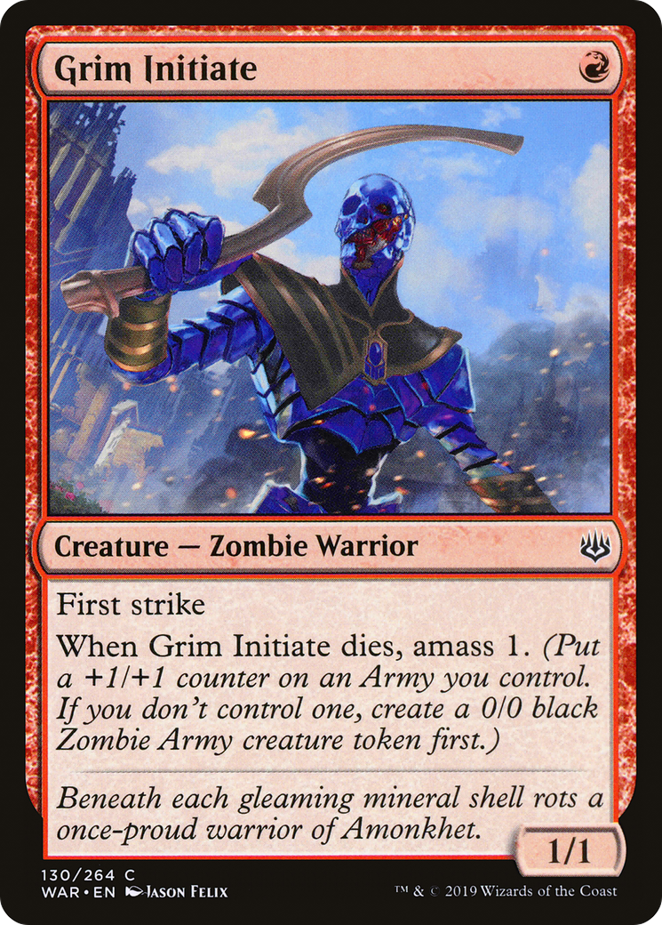 Grim Initiate [War of the Spark]-1
