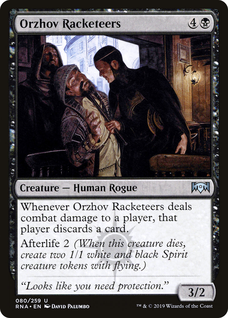 Orzhov Racketeers [Ravnica Allegiance]-1