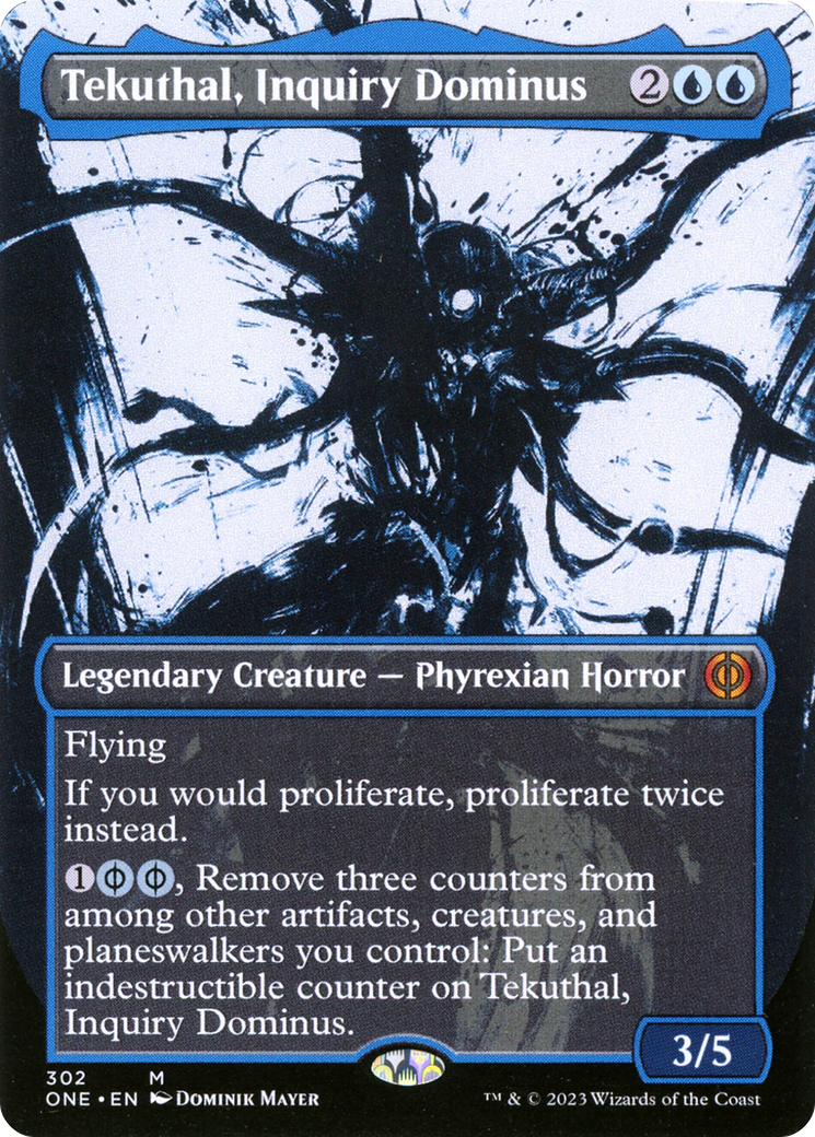 Tekuthal, Inquiry Dominus (Borderless Ichor) [Phyrexia: All Will Be One]-1